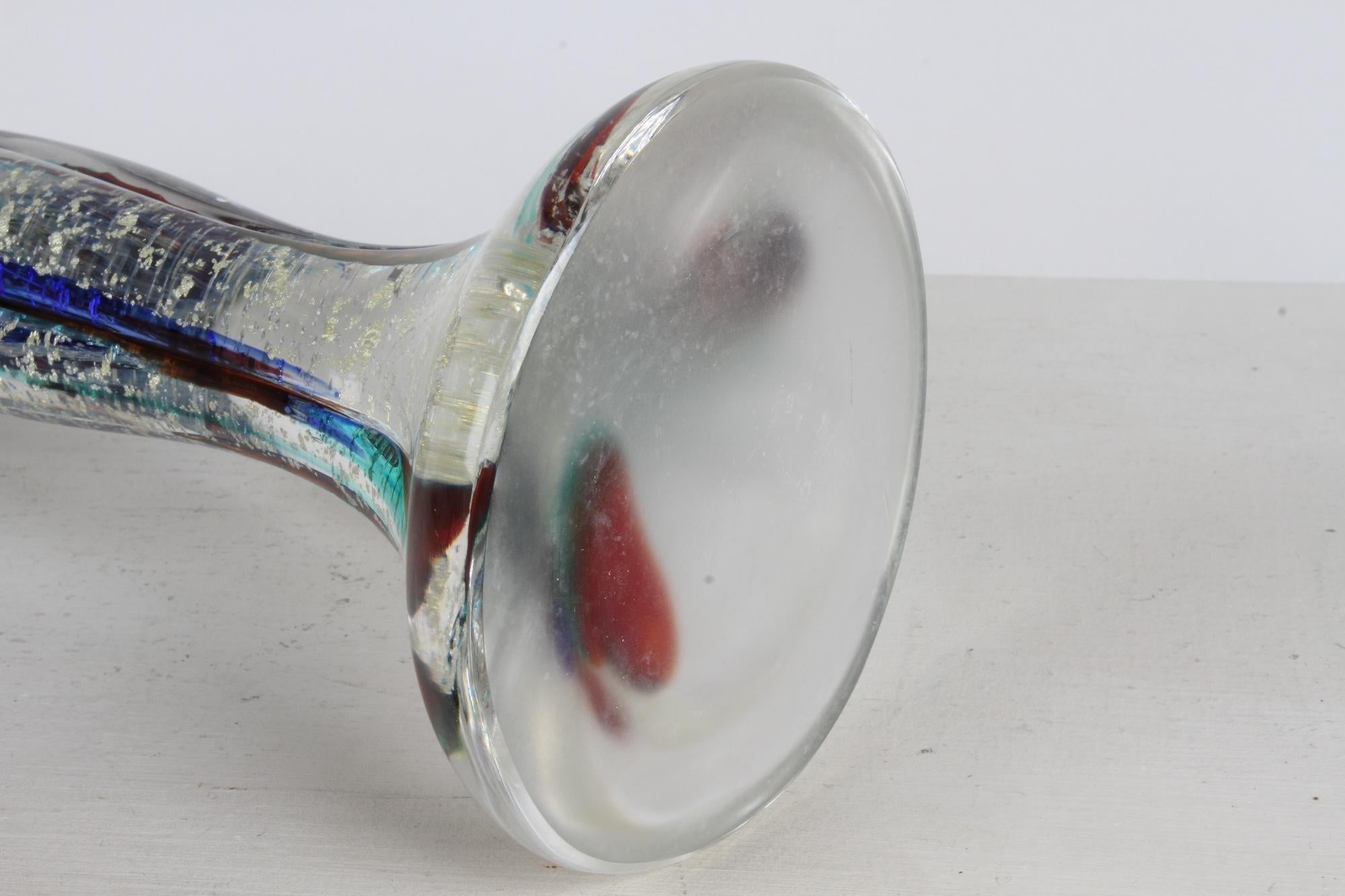 Renato Anatra - Scultura in vetro artistico multicolore di Murano con intreccio di amanti abbracciati in vendita 13