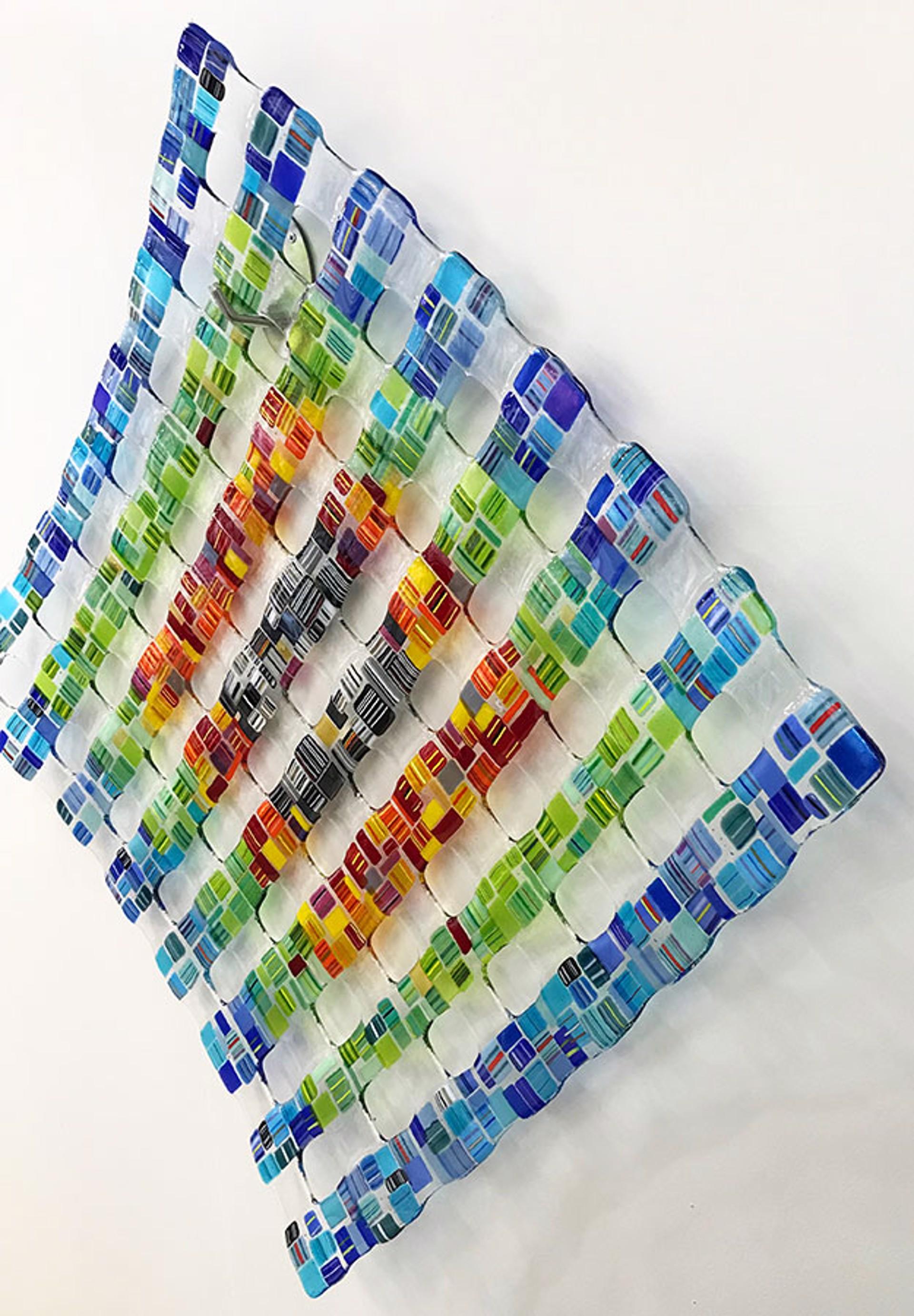 Retro-Prisma – Sculpture von Renato Foti