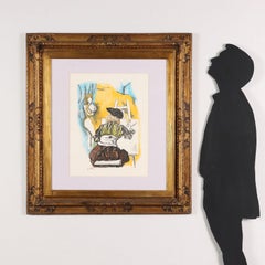 Hommage à Jan Vermeer, pastels sur papier Italie XXe siècle