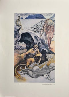 Allegorie: San Girolamo  - Poster offset d'epoca - 1978