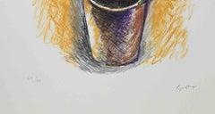 Flores - Litografía de Renato Guttuso - Años 70