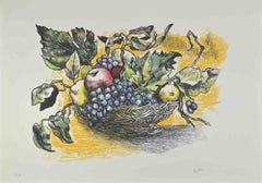 Hommage to Caravaggio - Lithograph by Renato Guttuso - 1980