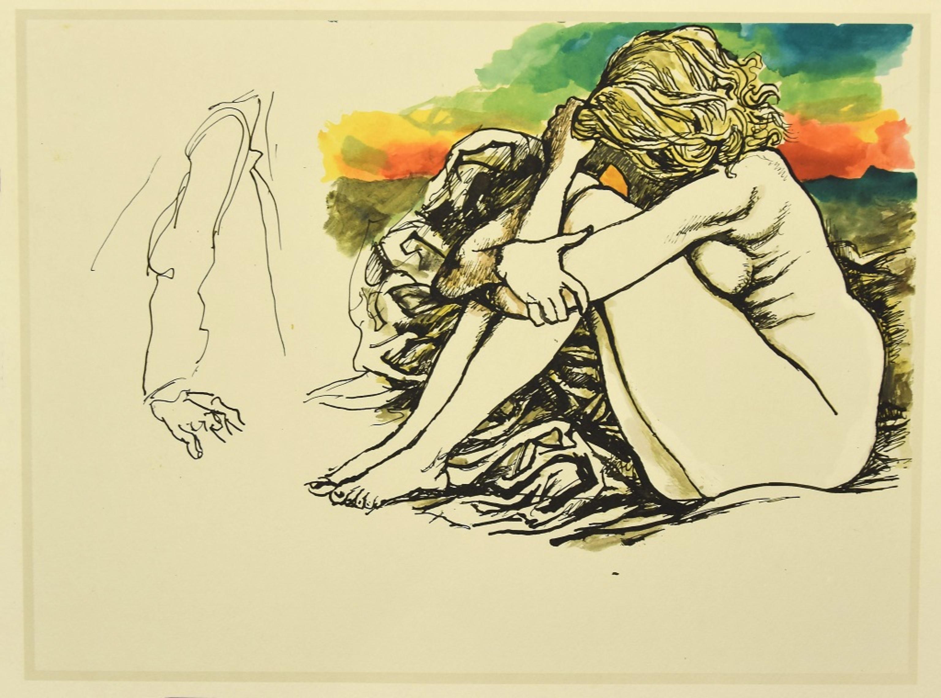 Nudity 1 ist ein Offsetdruck nach dem sizilianischen Künstler Renato Guttuso aus den 1980er Jahren. 

Gute Bedingungen.

Renato Guttuso (Bagheria, Palermo 1912 - Rom, 1987) war ein berühmter italienischer Maler des 20.
Guttuso, der in einer kleinen
