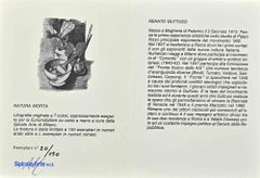 Naturaleza muerta - Litografía de Renato Guttuso - Años 70