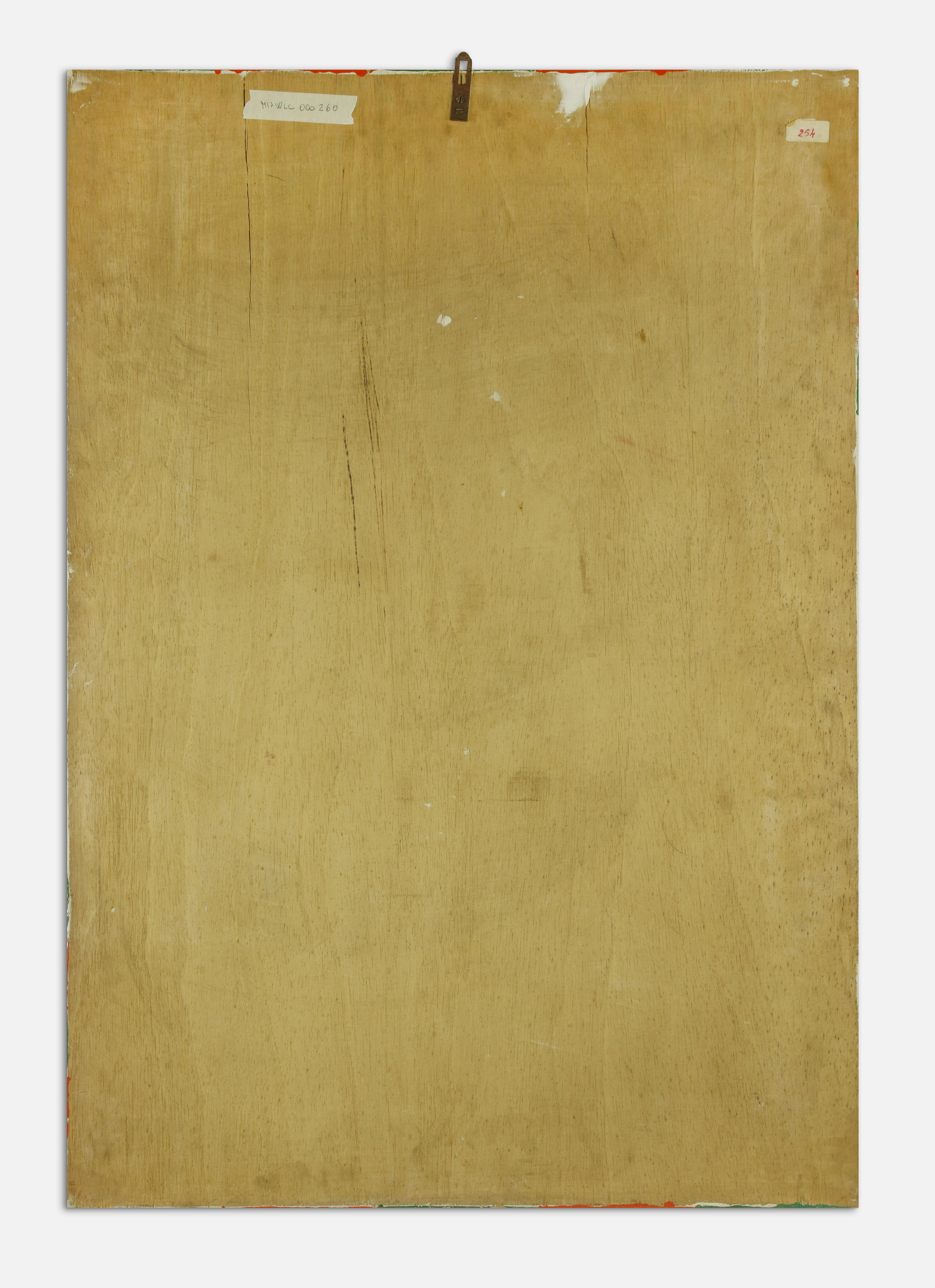 Sin título - Esmalte de colores mixtos de Renato Livi - 1971 en venta 3