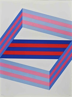 Perspective - Lithograph by Renato Livi - 1971