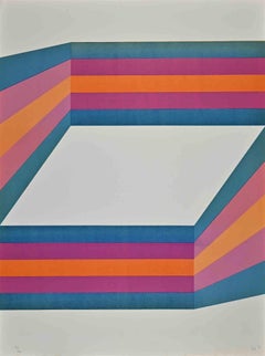 Used Perspective - Lithograph by Renato Livi - 1971
