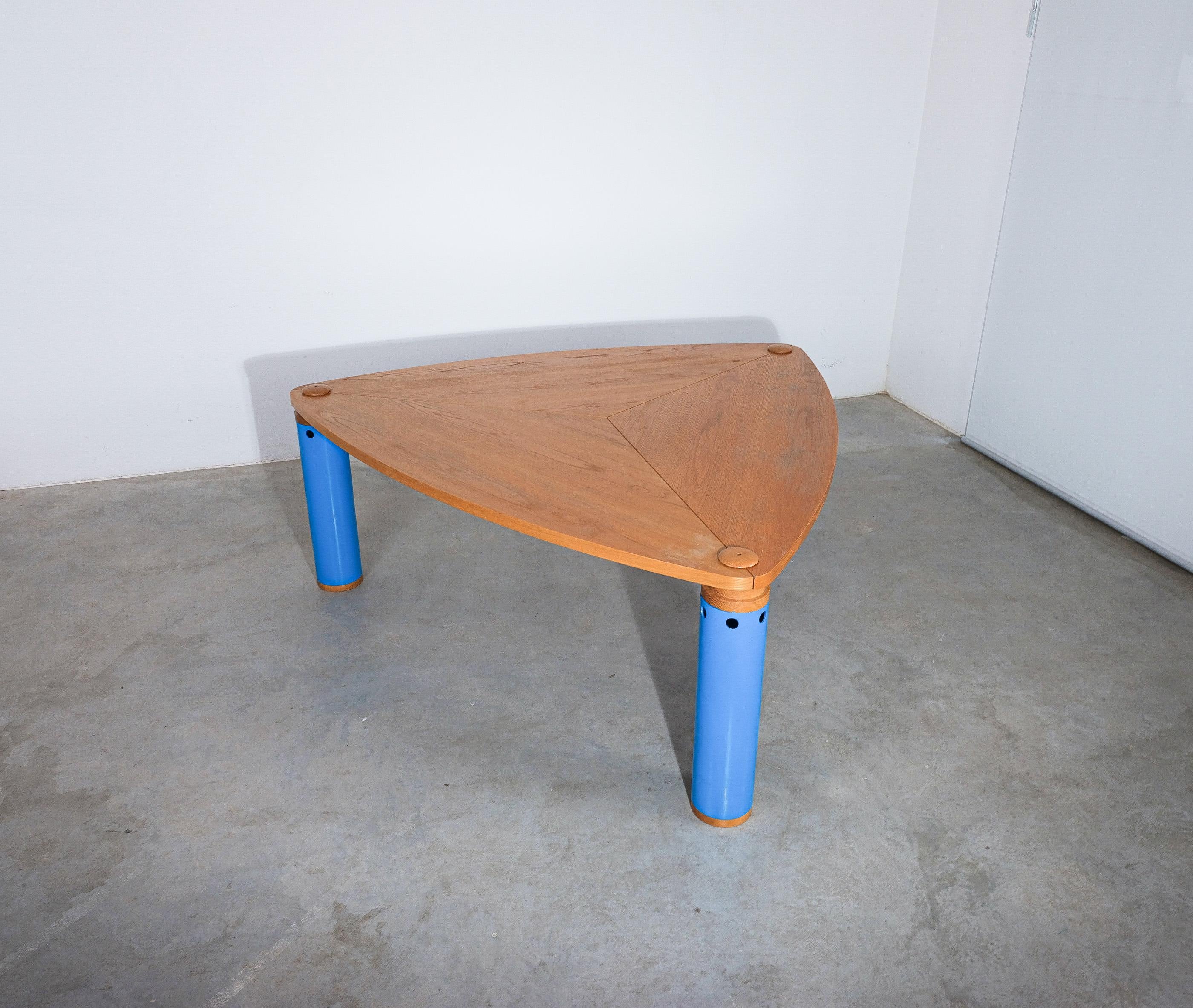 Renato Mandurini Very Large Dining Table Post-Modern, 1980 For Sale 3