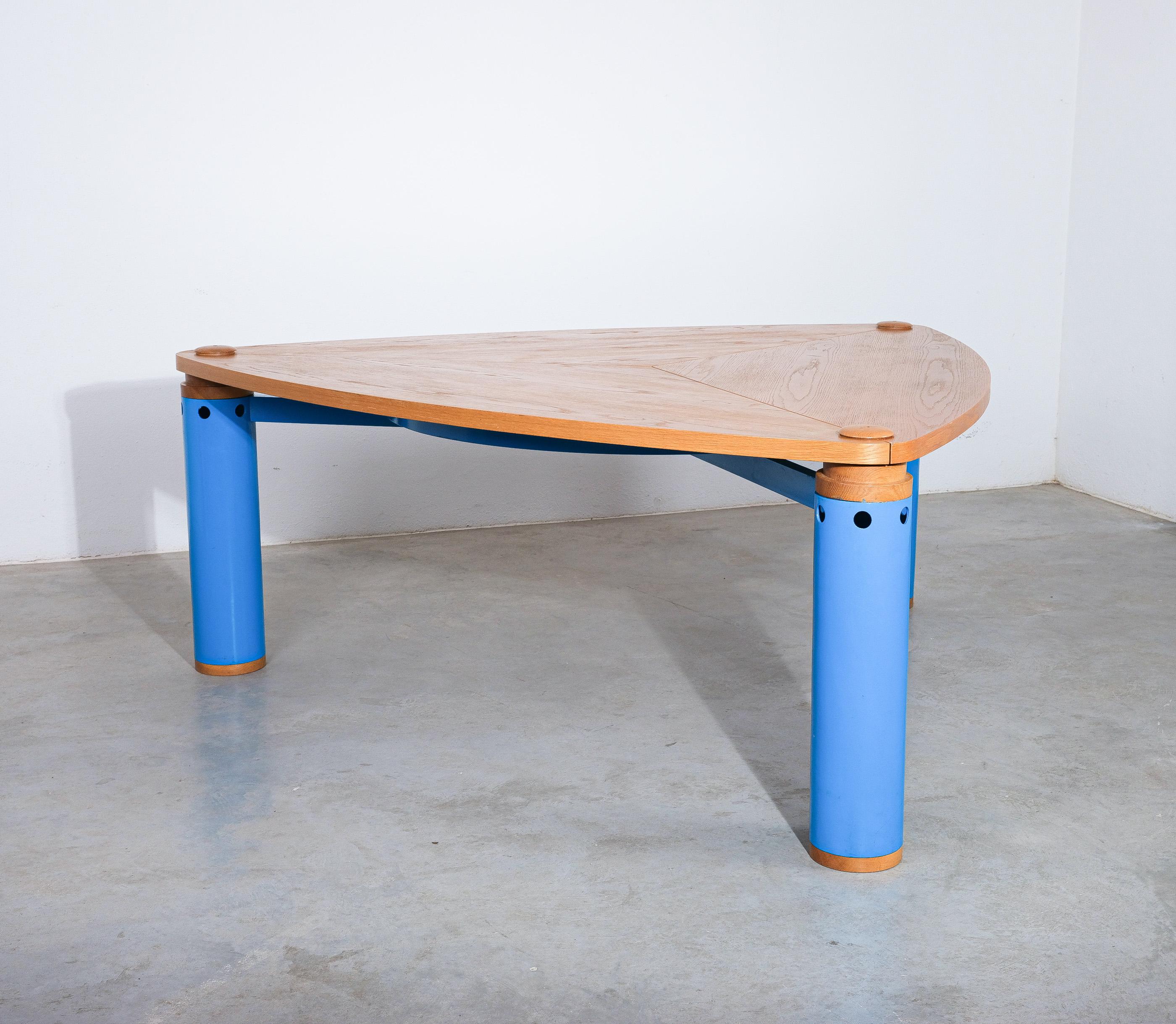 Renato Mandurini Very Large Dining Table Post-Modern, 1980 For Sale 4