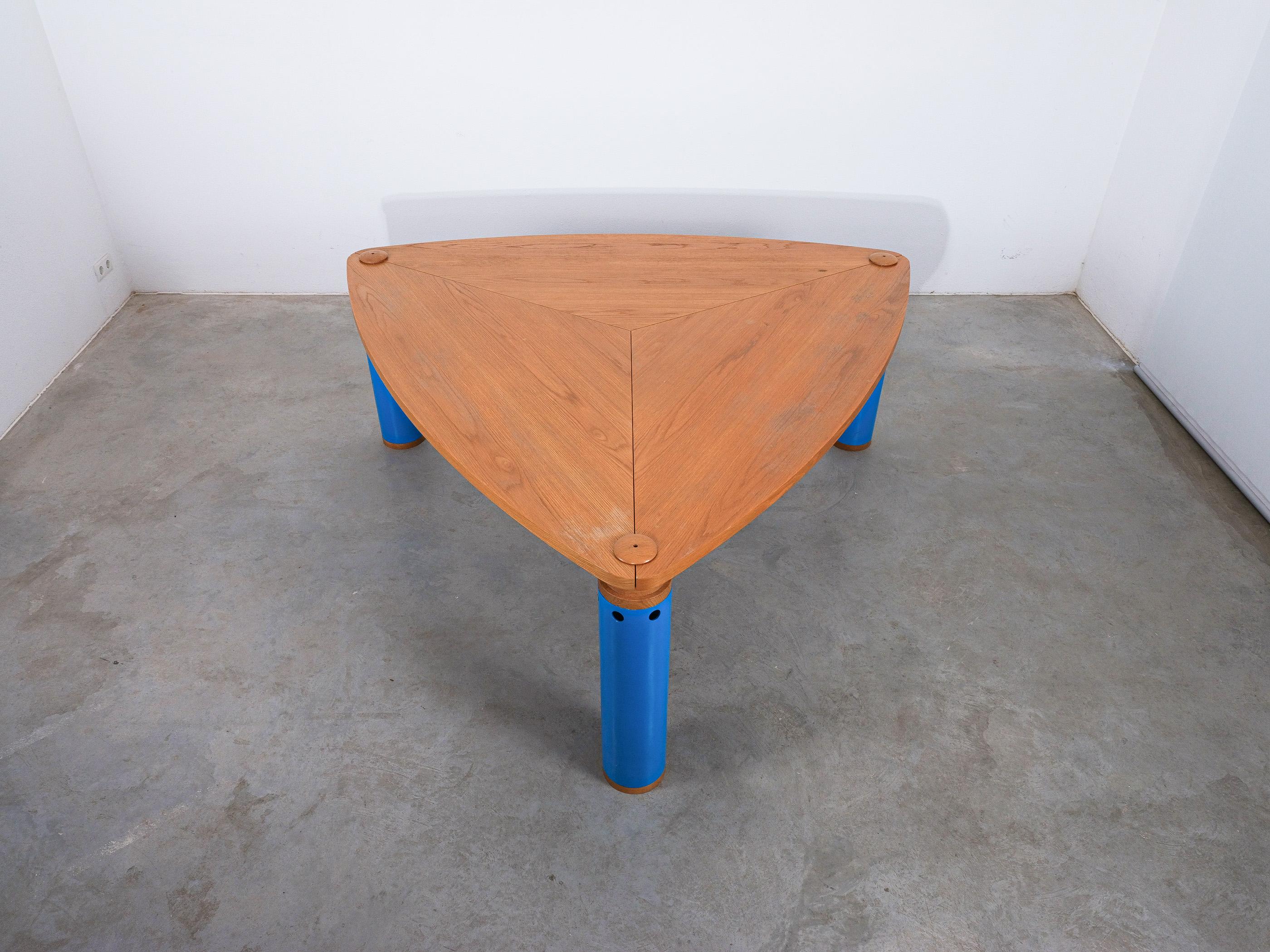Renato Mandurini Very Large Dining Table Post-Modern, 1980 For Sale 1