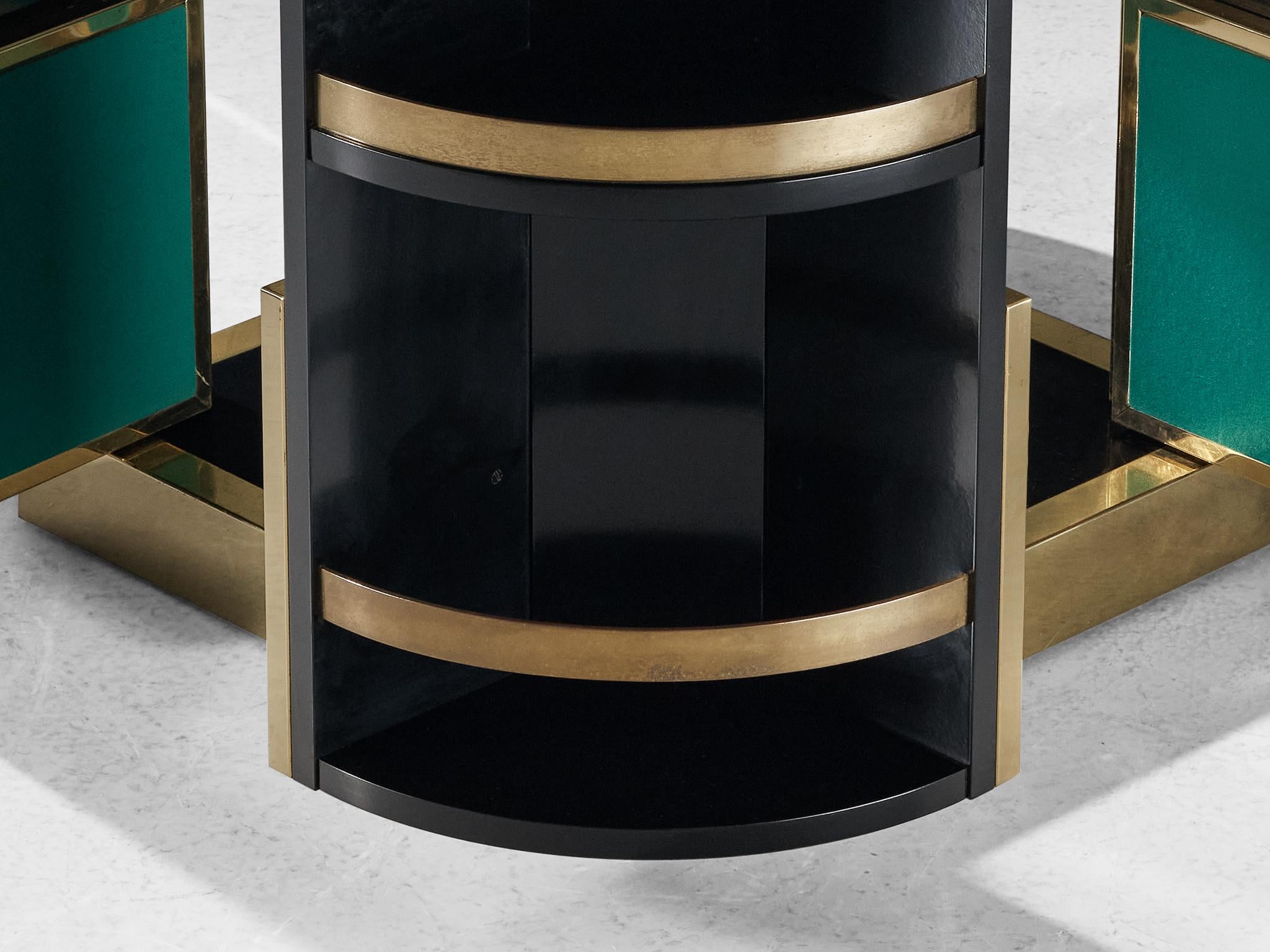 Post-Modern Renato Meneghetti 'Cubo' Folding Game Table  For Sale