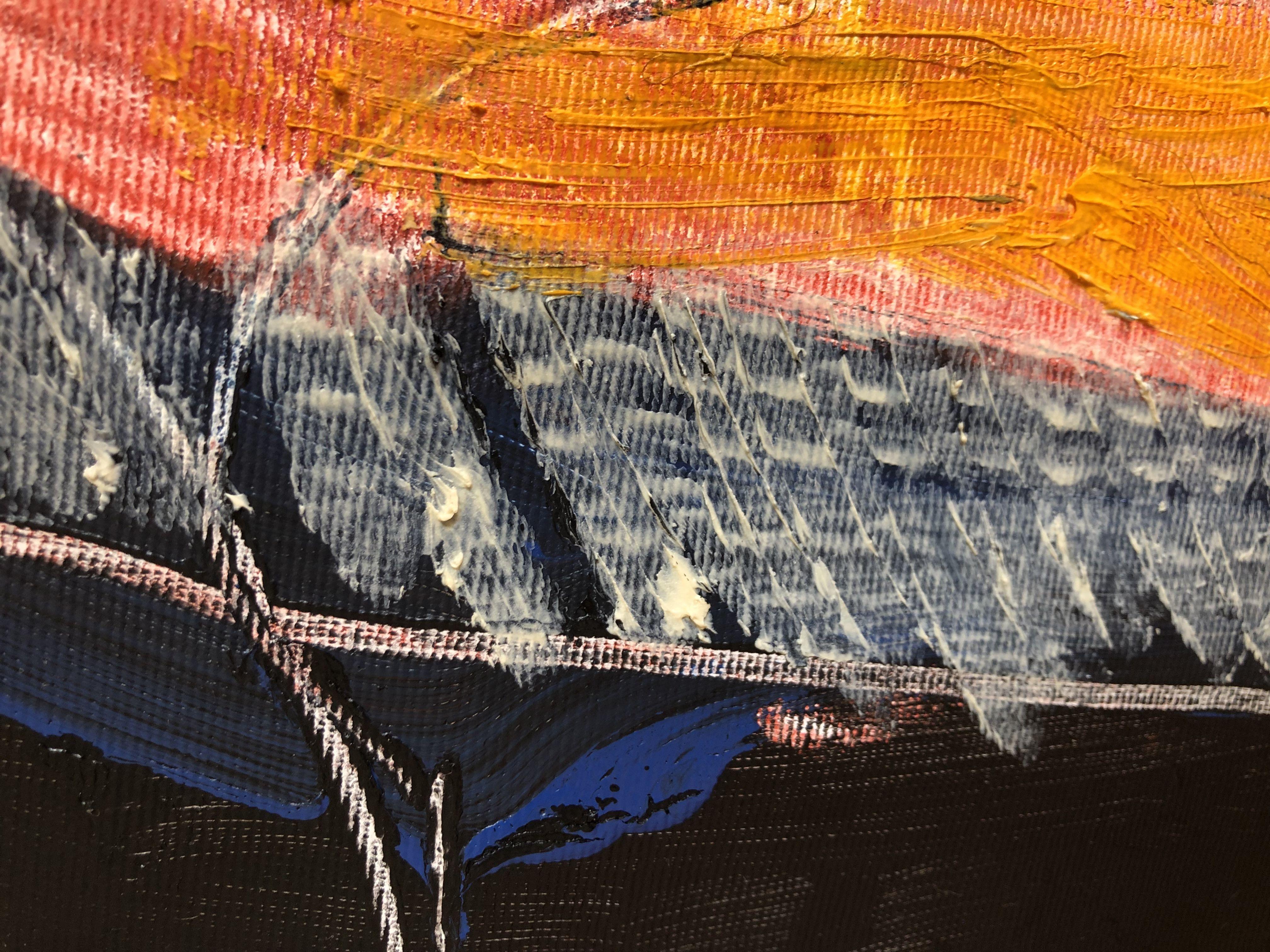 Conversations with God, Painting, Acrylic on Canvas For Sale 1