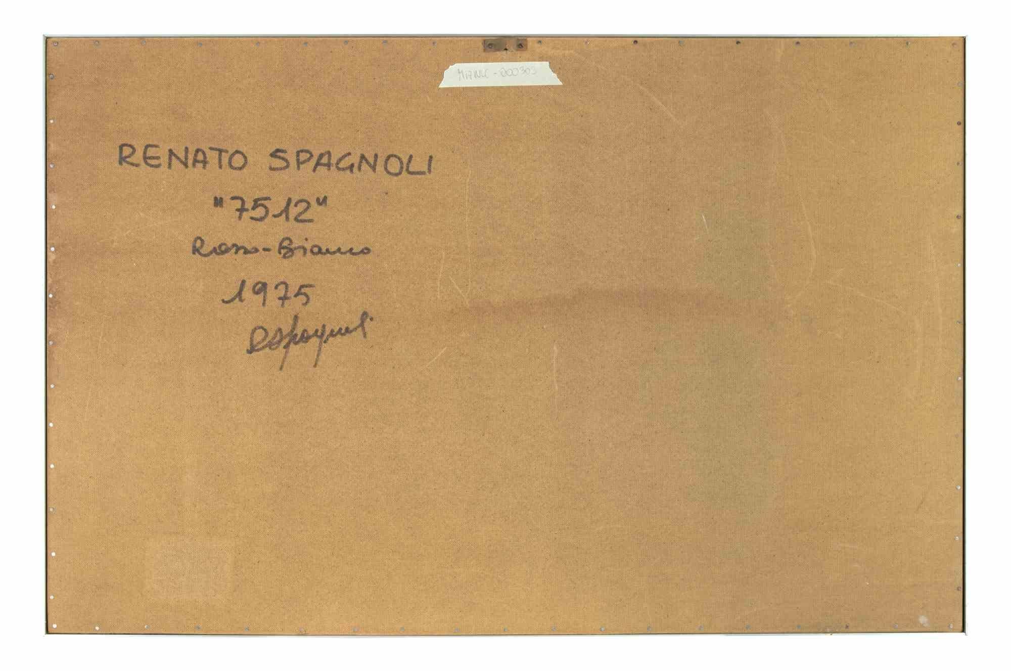 7512 - Técnica mixta de Renato Spagnoli - 1975 en venta 1
