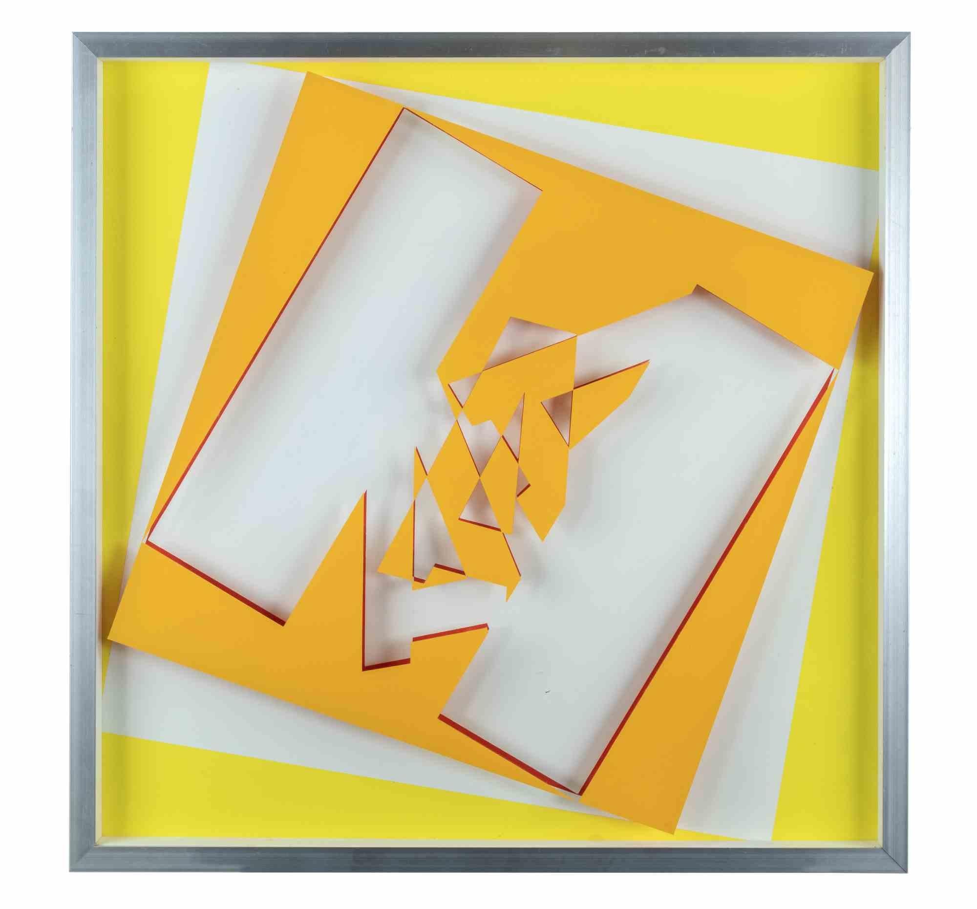 Blanc, rouge, jaune, orange 7522 est une œuvre d'art réalisée par l'artiste italien Renato Spagnoli (Livourne, 1928-Livourne, 2019) en 1974.

Médias mixtes

Signé à la main, titré et daté au dos.