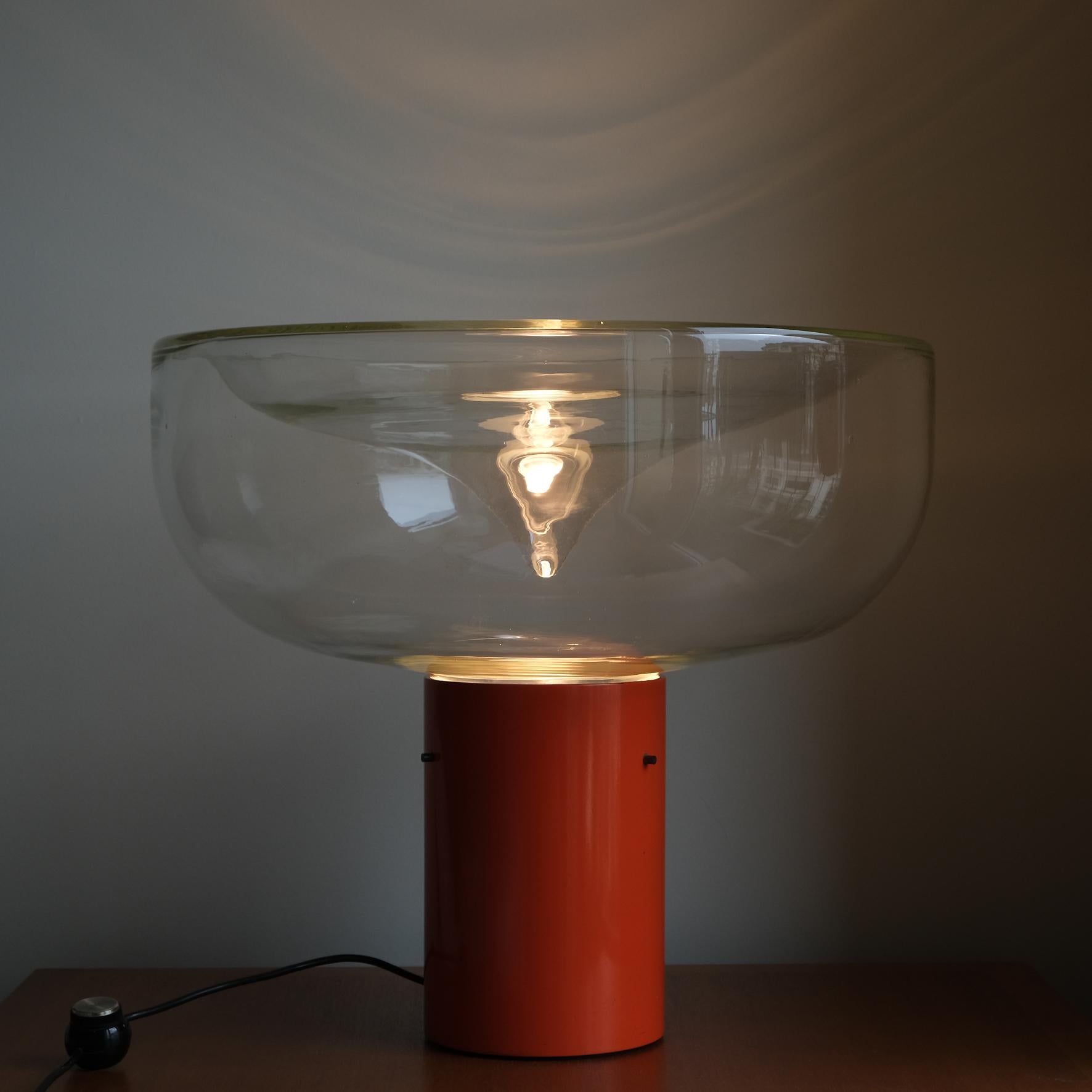 Modern Renato Toso, a Table Lamp, Aella, Leucos, 1968