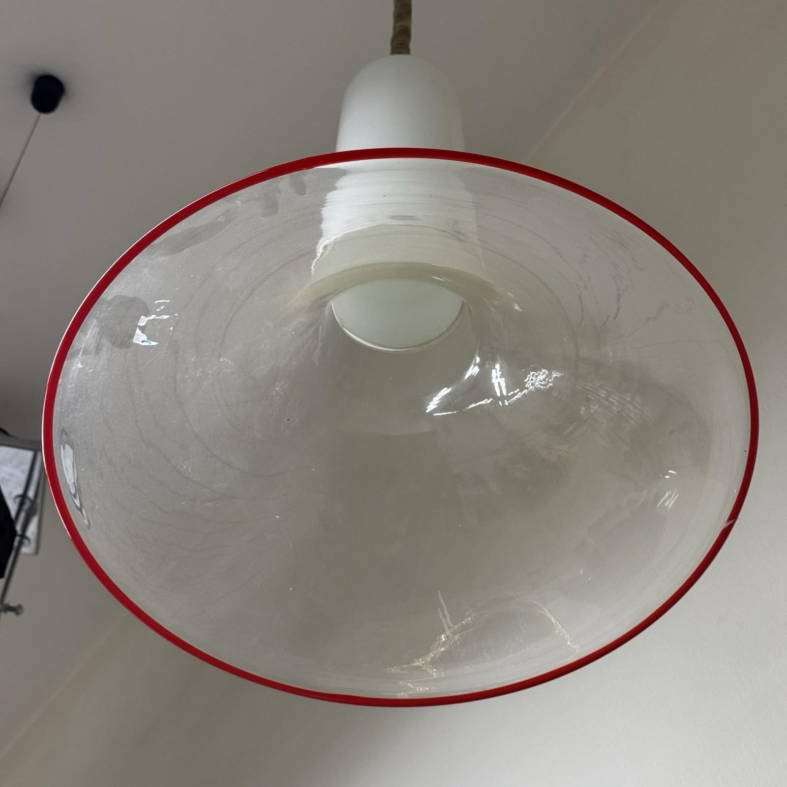 Fine XX secolo Roberto Toso & Roberto Pamio Leucos Samanta Lampada A Sospensione Design Anni '70 in vendita