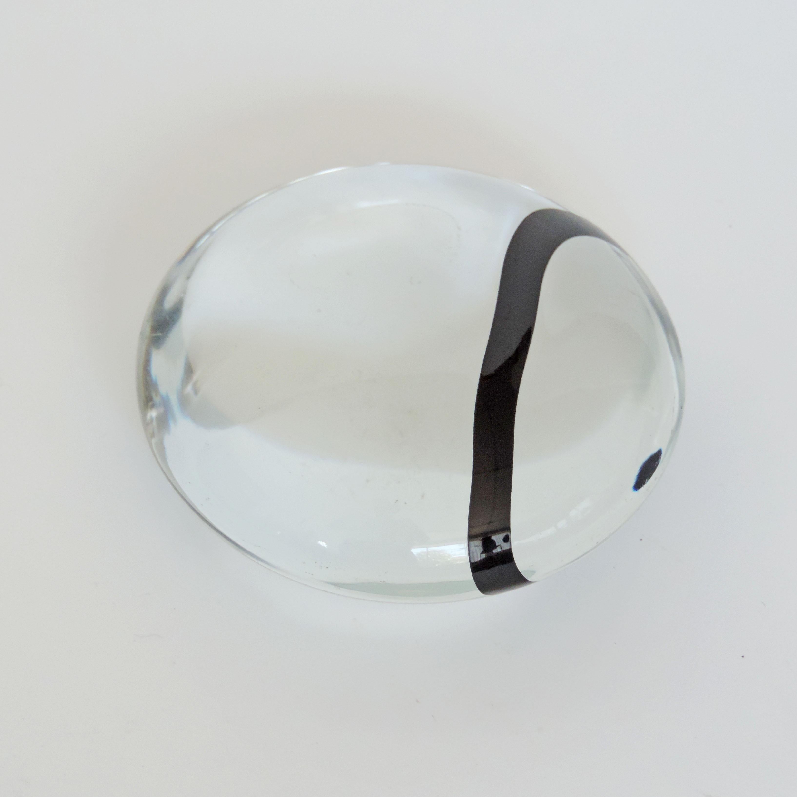 Renato Toso Sassi Series Murano Glass Paperweight for Fratelli Toso, 1970s In Good Condition For Sale In Milan, IT