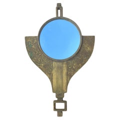Renato Vanzelli Sculptural Mirror Design Vintage Mid-Century