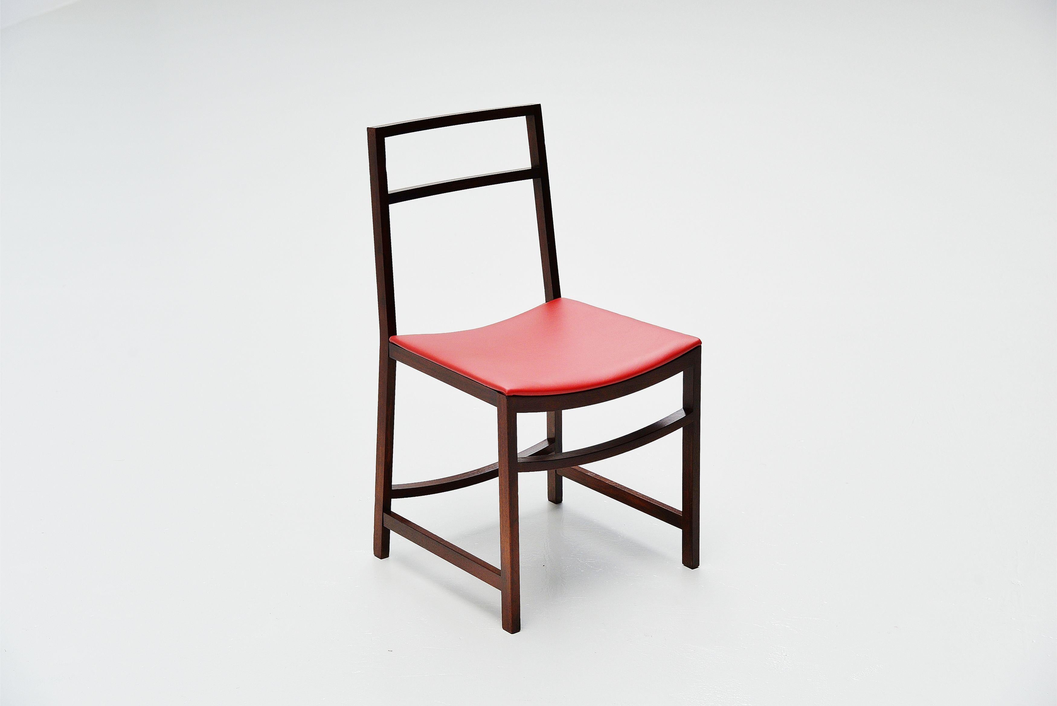 Mid-20th Century Renato Venturi Dining Chairs Mim Roma, Italy, 1961 For Sale