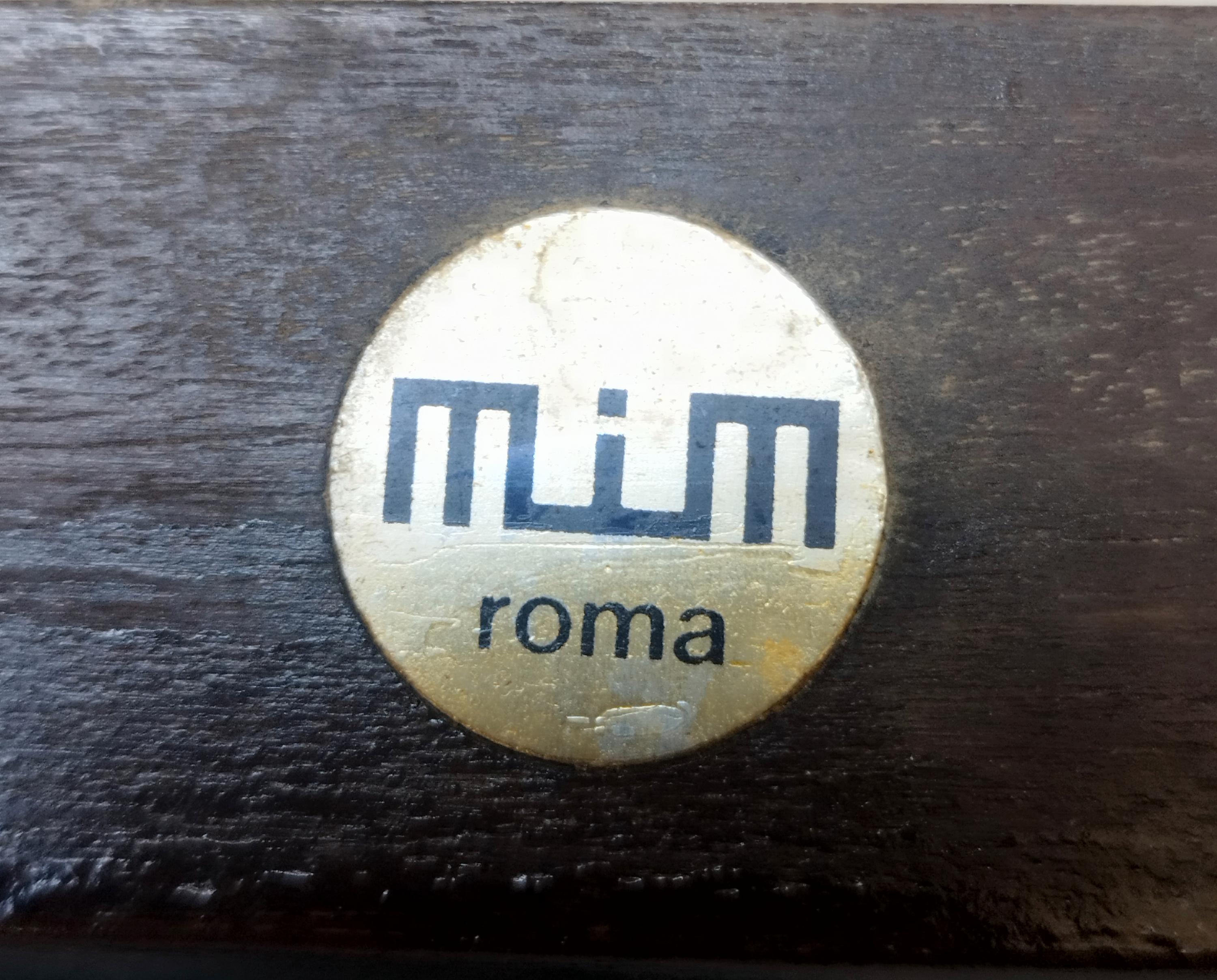 Renato Venturi para Mim 6 sillas de tela verde y madera, Italia Años 60 mediados del siglo XX en venta