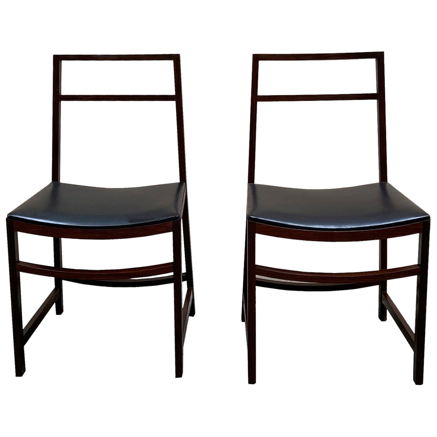 Renato Venturi for Mim Pair of Dining Chairs, 1960s