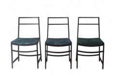 Renato Venturi per Mim Set di 3 Sedie da Pranzo, Italia 1960s