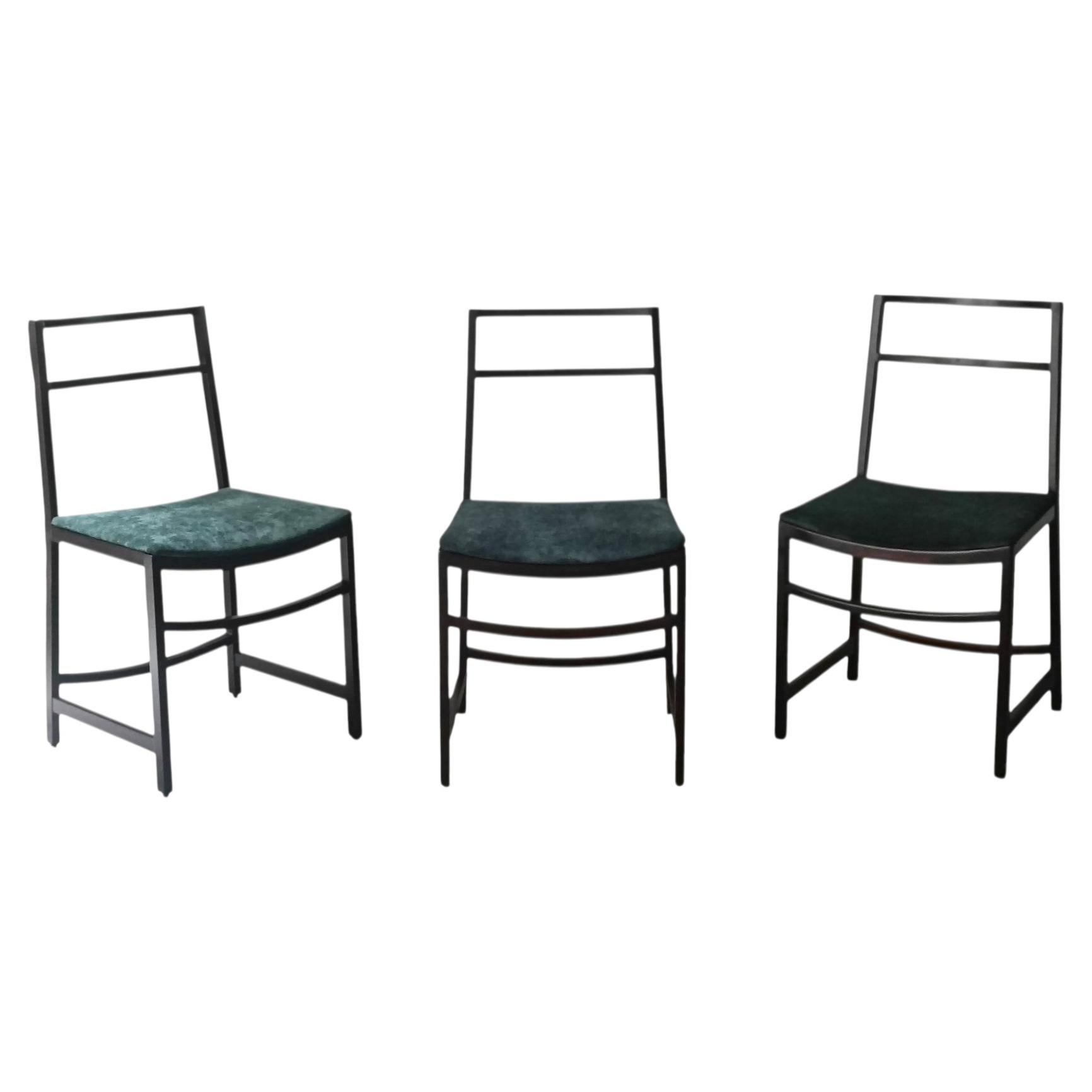 Renato Venturi per Mim Set di 3 Sedie da Pranzo, Italia 1960s For Sale
