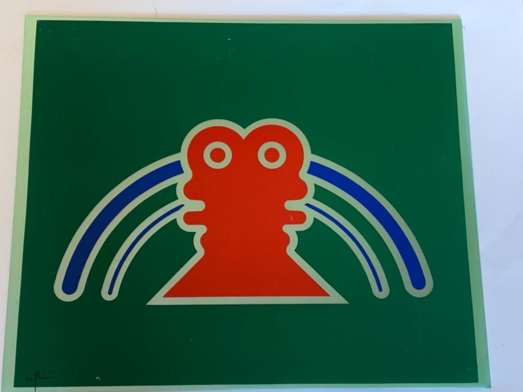 Renato Volpini, Anthropomorphic Collage Element, 1971, Plastic In Good Condition For Sale In Montelabbate, PU