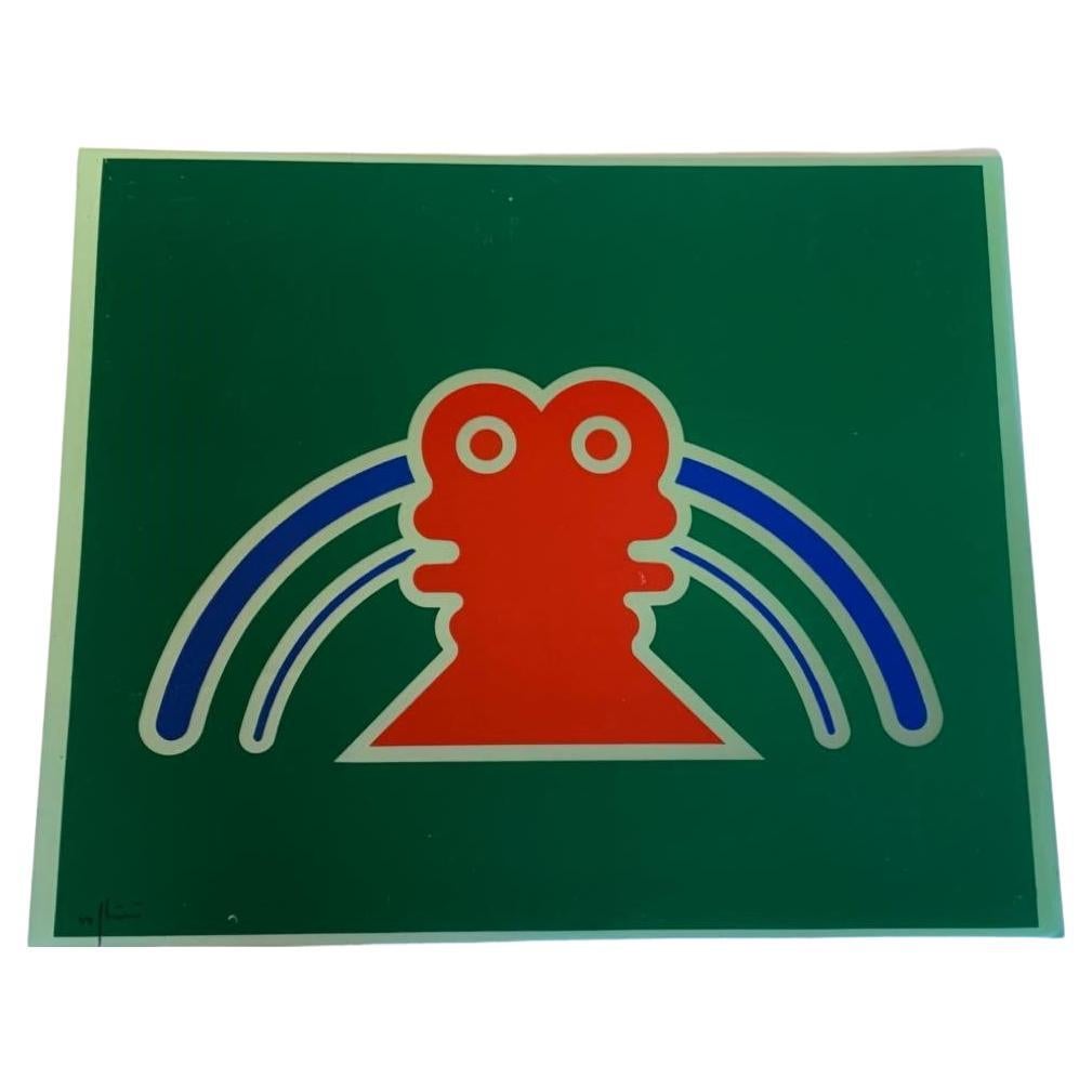 Renato Volpini, Anthropomorphic Collage Element, 1971, Plastic For Sale