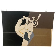 Renato Volpini, Elemento di A Space Machine, anni '70, tecnica mista