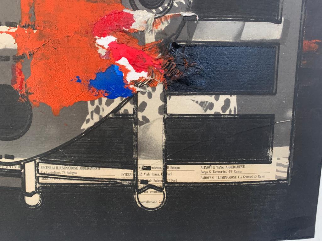 Renato Volpini, Ingranaggio per A Space Machine, 1968, tecnica mista in vendita 2