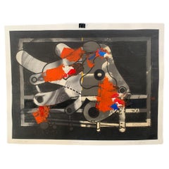 Renato Volpini, Ingranaggio per A Space Machine, 1968, tecnica mista