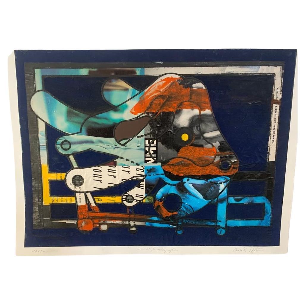 Renato Volpini, Macchina inutile, 1968, tecnica mista