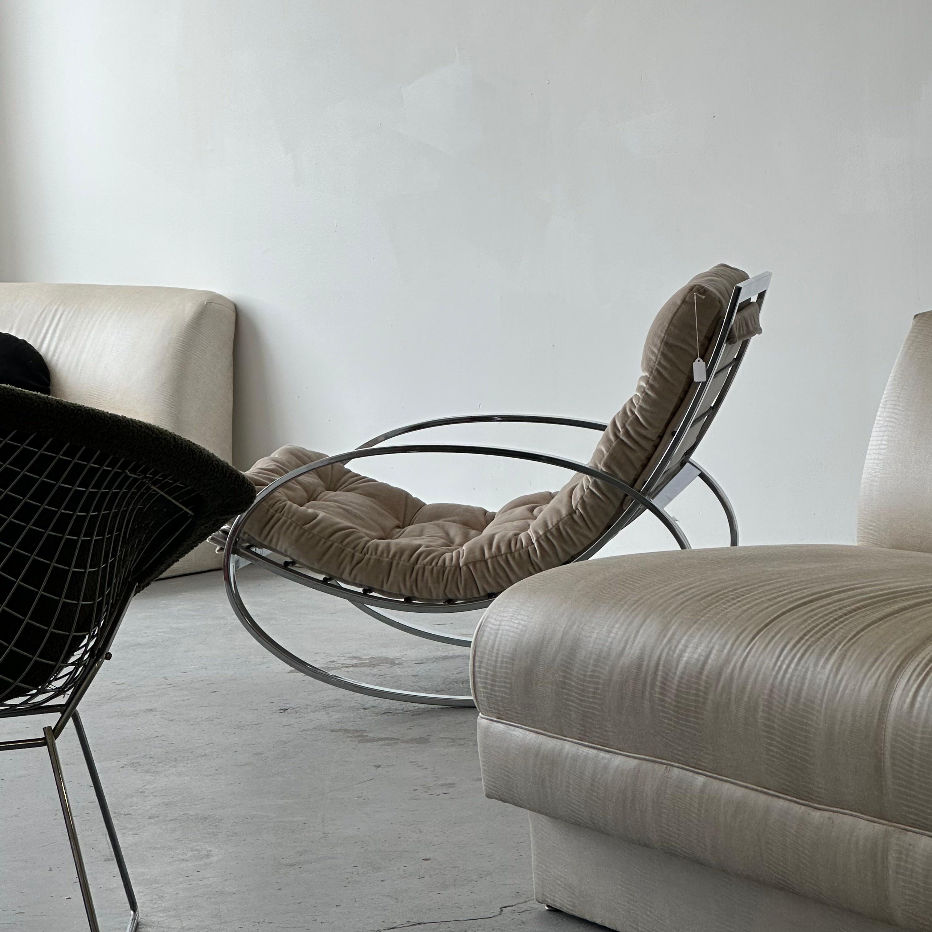 Renato Zevi “Ellipse” Chair In Good Condition In Chicago, IL