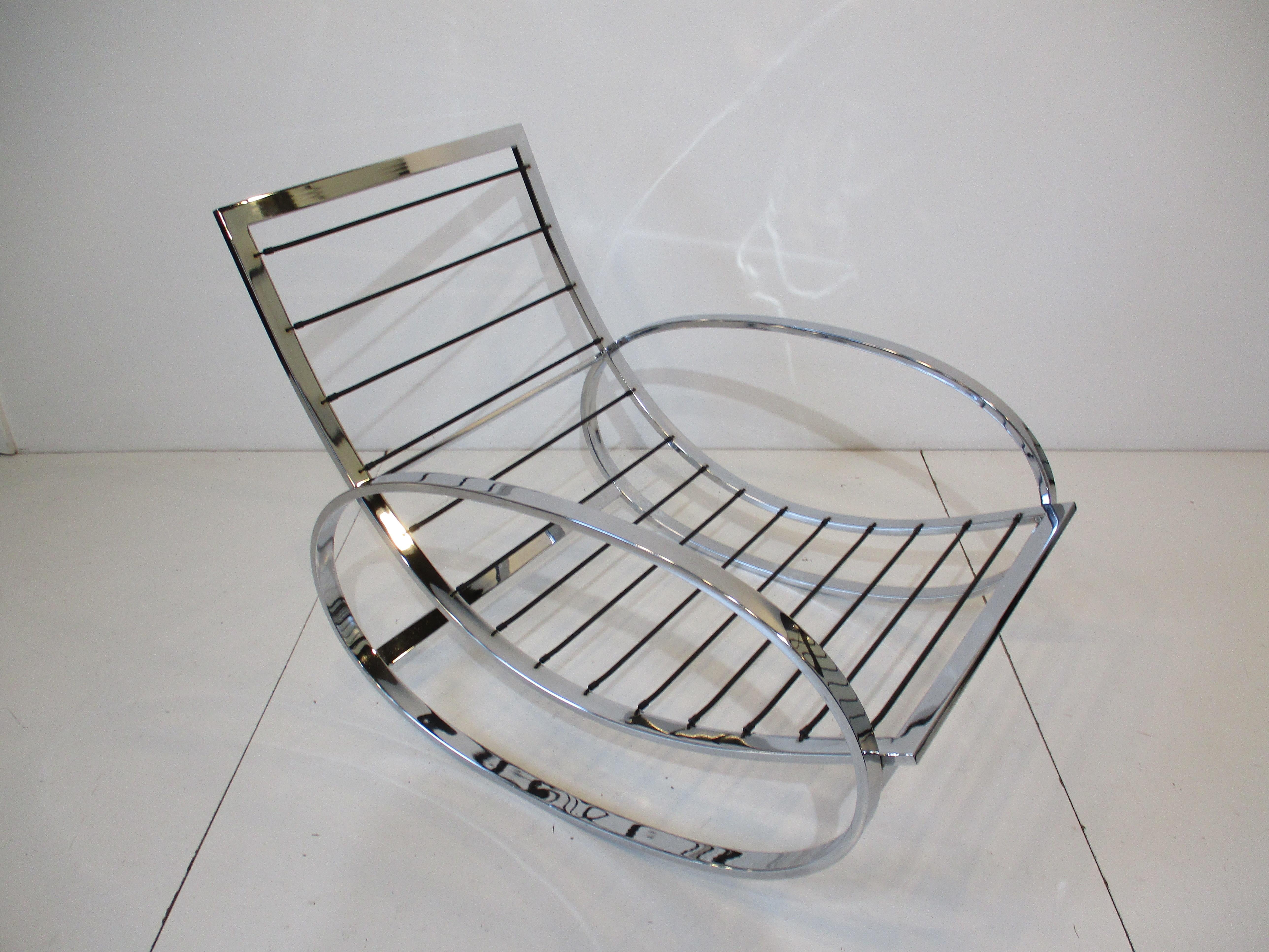 Renato Zevi Ellipse Lounge Chair w/ Ottoman for Selig Italy 3