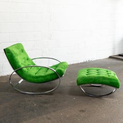 Renato Zevi "Ellipse" Rocking Chair