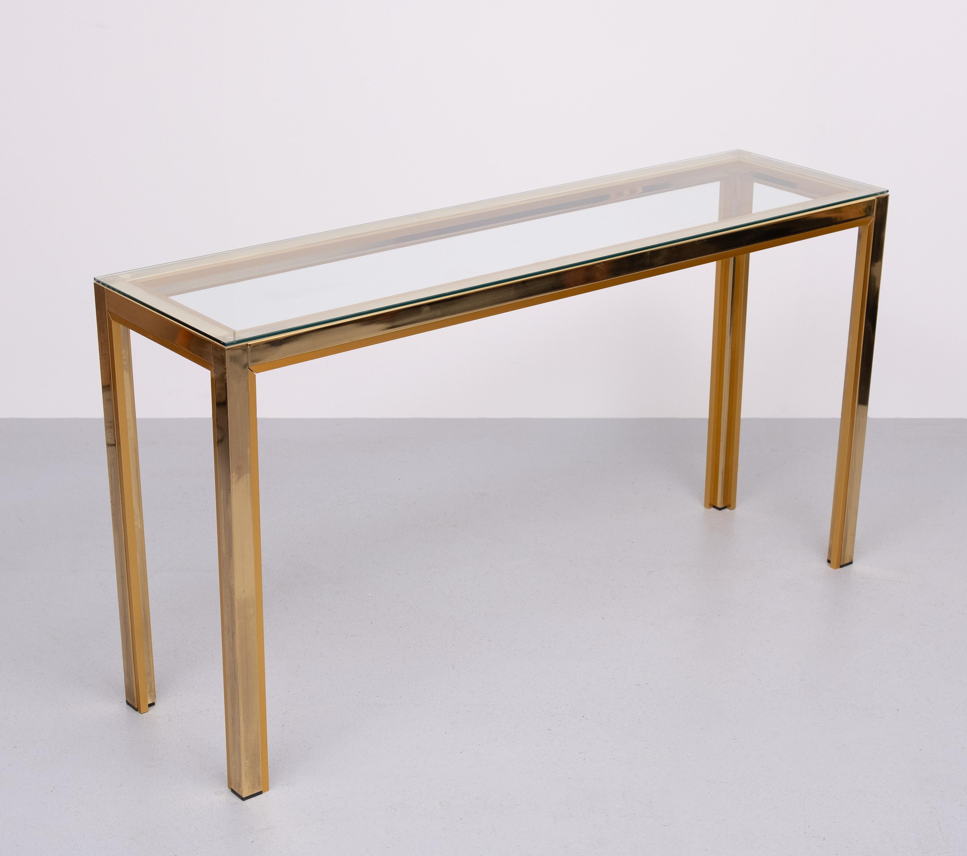 Renato Zevi  Hollywood Regency Console table  1970s Italy For Sale 1