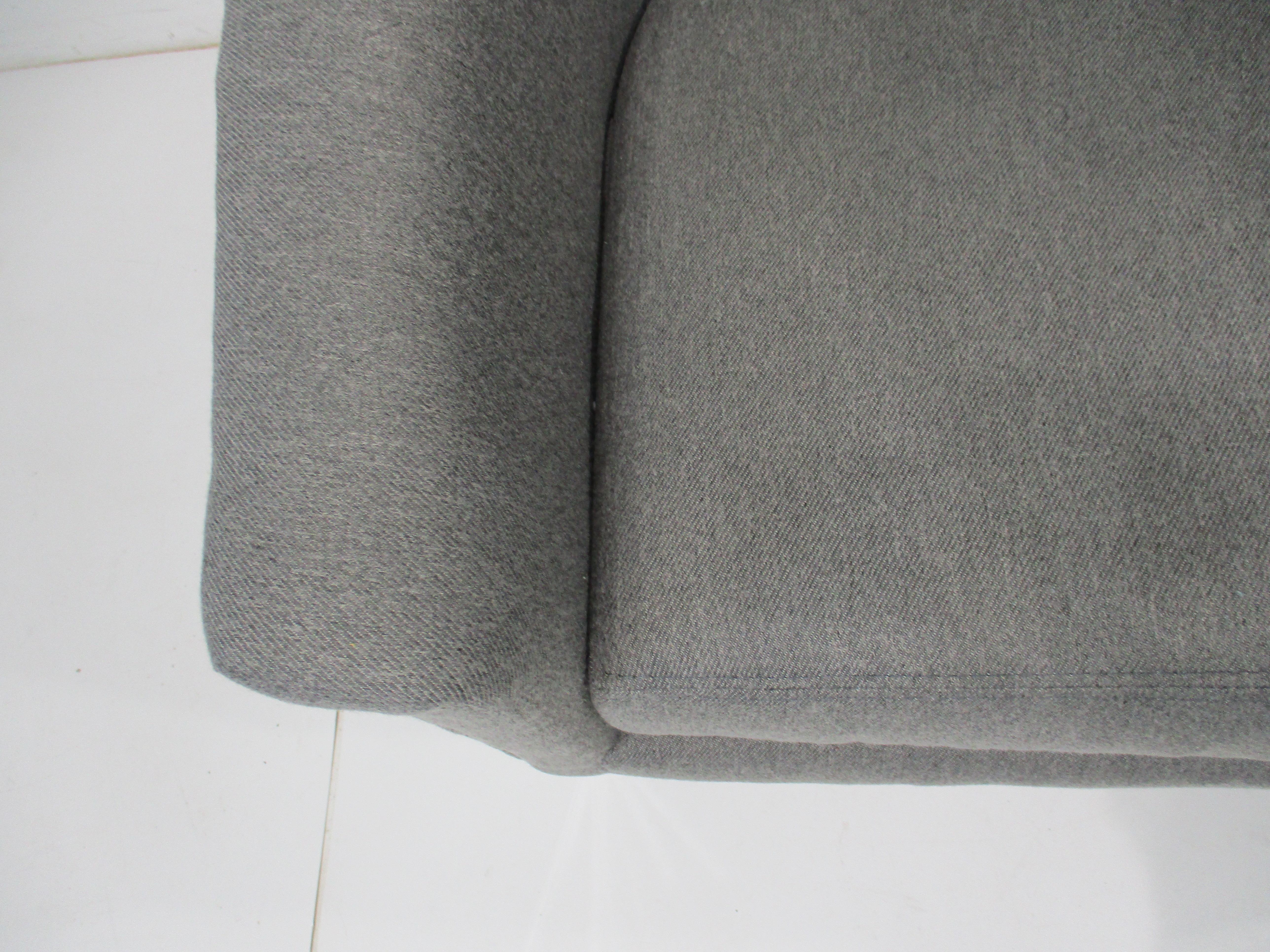 Chaises longues Renato Zevi pour Selig Italie dans le style de Milo Baughman en vente 5