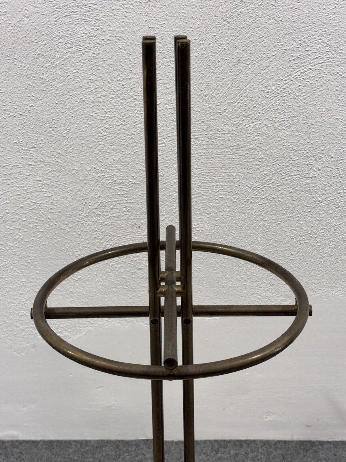 Renato Zevi Metalarte Umbrella Stand Marble And Brass Design Modernism For Sale 1