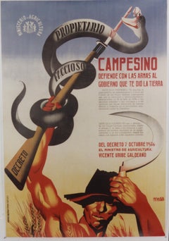 Vintage CAMPESINO / MINISTERIO DE AGRICULTURA. 1936.
