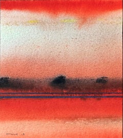 Red n° 18 avec des compositions rouges, bleues et noires