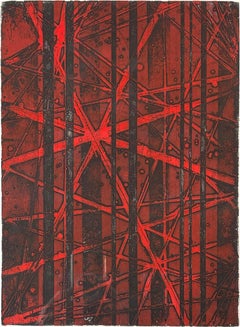 Nuit d'été III (Summer Night III), framed etching by Renaud Allirand