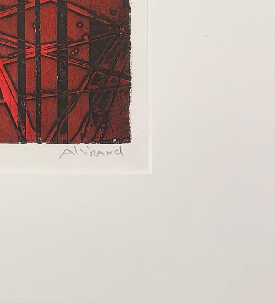 Nuit d'été III (Summer Night III), framed etching by Renaud Allirand For Sale 4