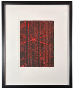 Nuit d
été III (Summer Night III), framed etching by Renaud Allirand