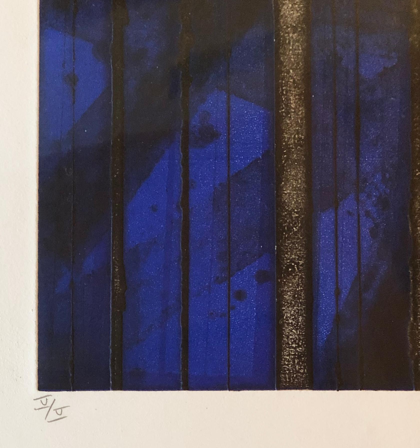 Nuit d'été  IV (Blue variant), by Renaud Allirand For Sale 1
