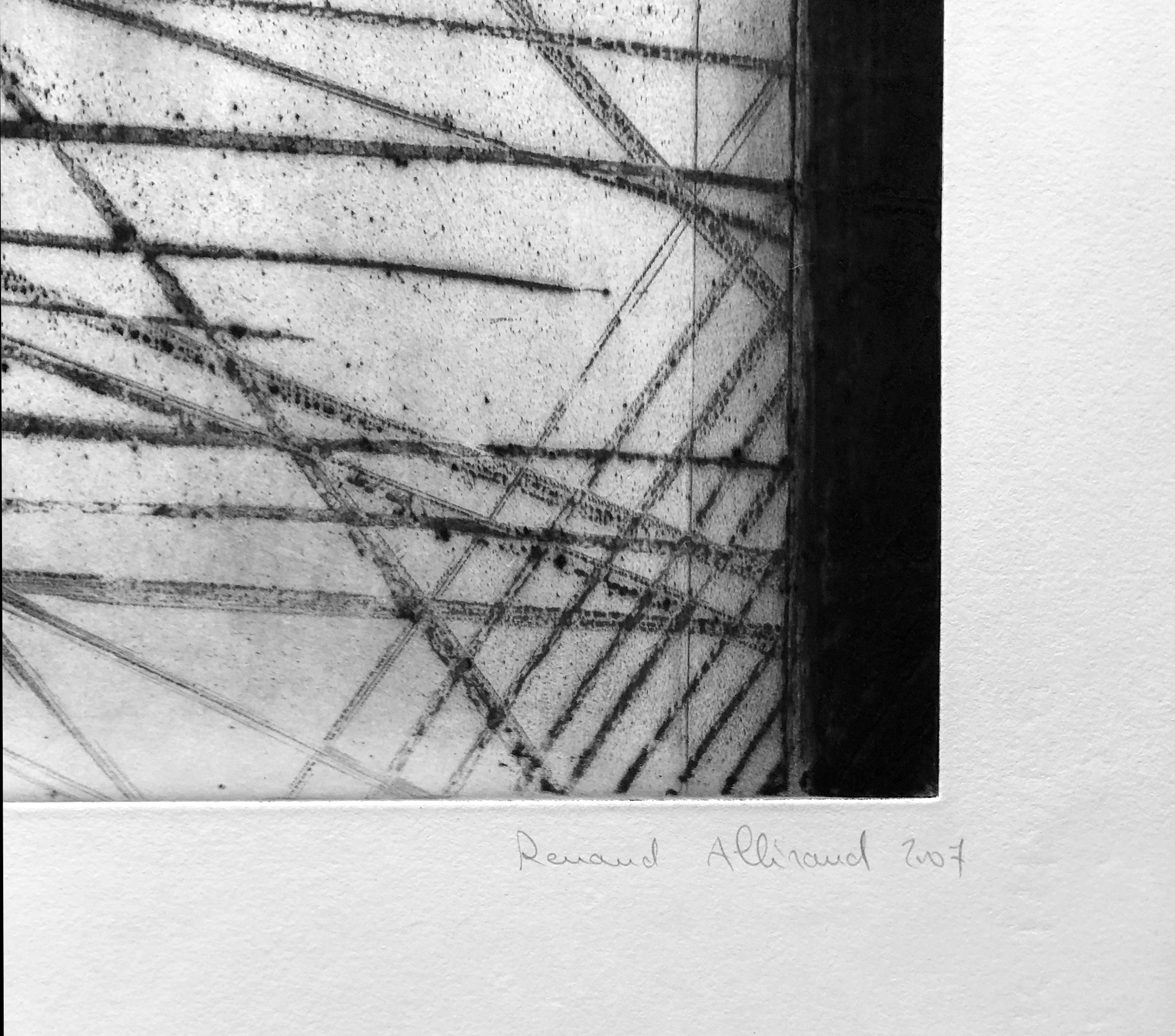Obliques, abstract composition by Renaud Allirand For Sale 4