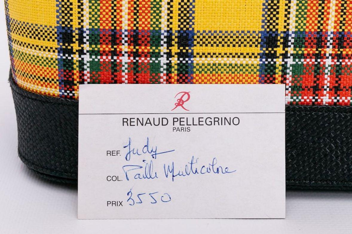 Renaud Pellegrino Bag in Raffia and Straw For Sale 3