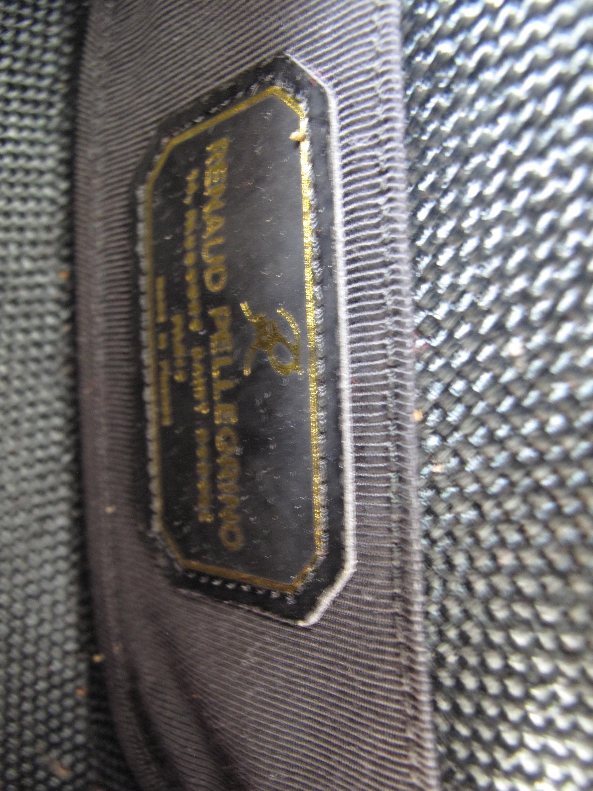 Black Renaud Pellegrino black raffia mini bag with jewel embellishments