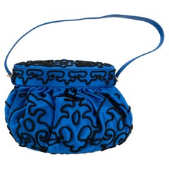 Renaud Pellegrino Bolso de seda azul