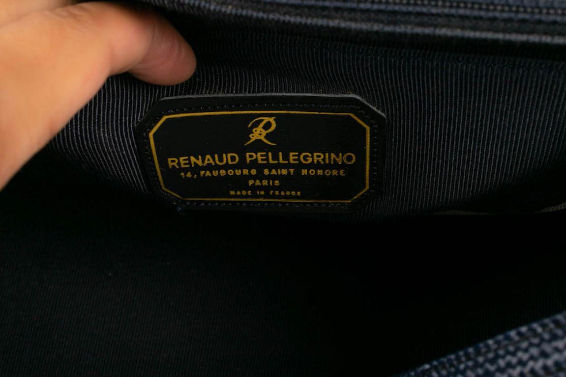 Renaud Pellegrino Handbag in Panama Straw For Sale 4